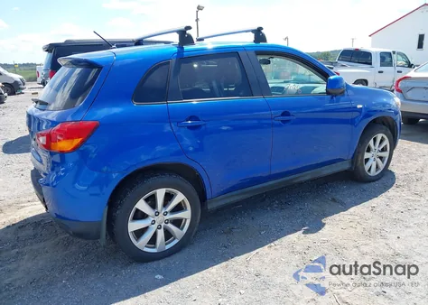 2015 Mitsubishi Outlander Sport Es из США, поврежденный, VIN 4A4AR3AUXFE017325